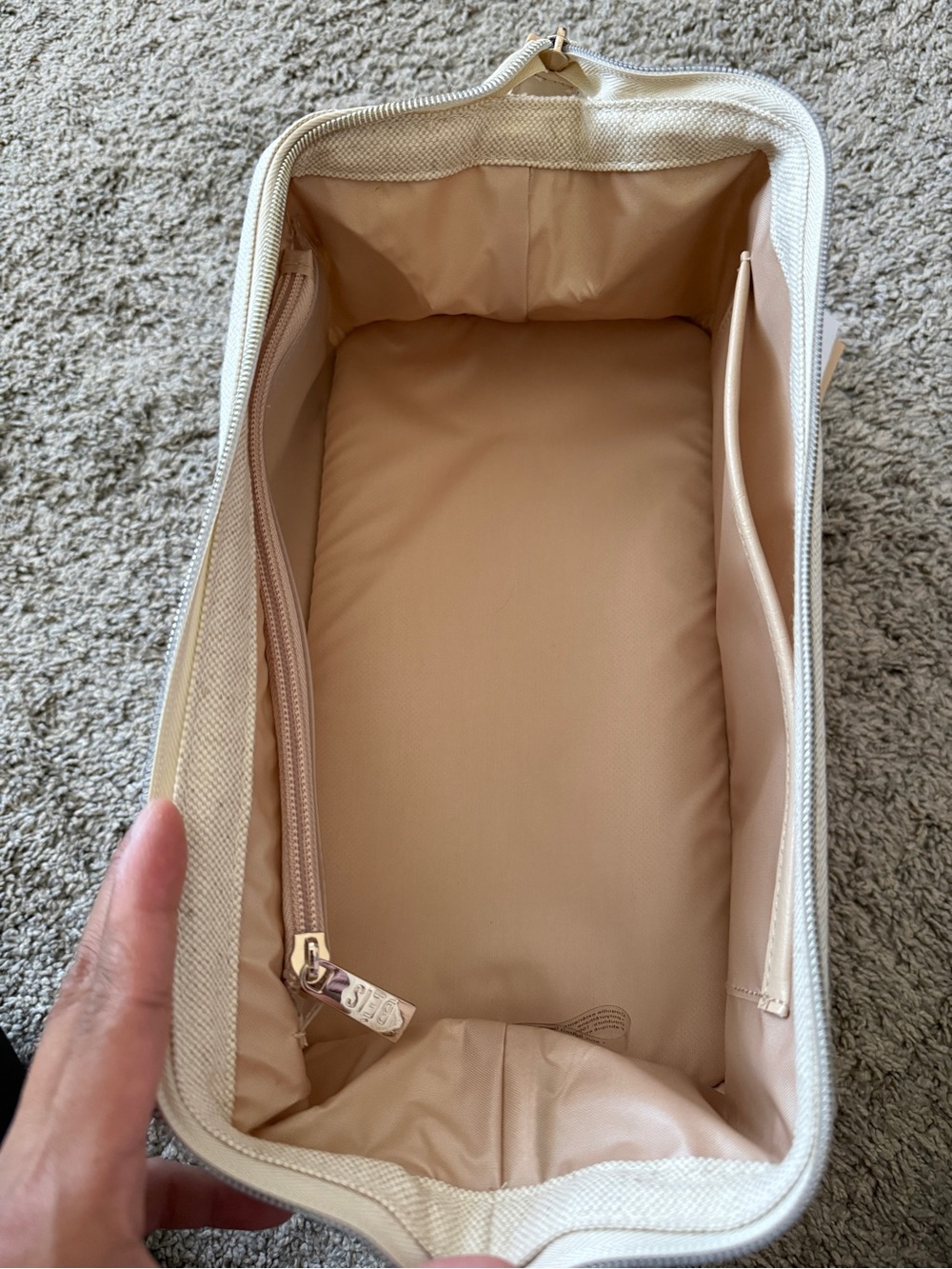 BEIS Cream Canvas and Faux Leather sooo kit - Picture 5 of 6